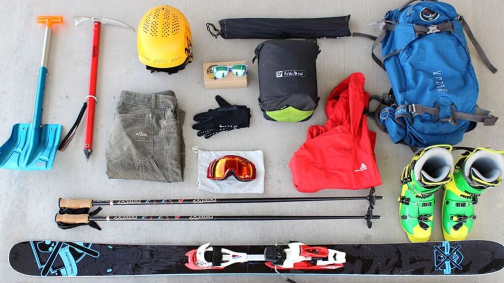 Pack Things for skiing