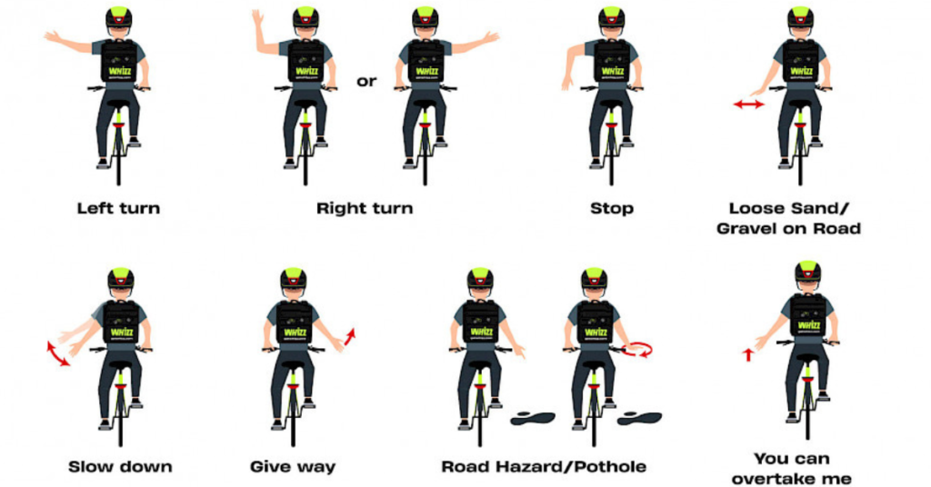 Bike Hand Signals