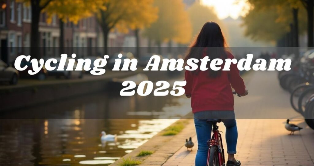 Biking in Amsterdam