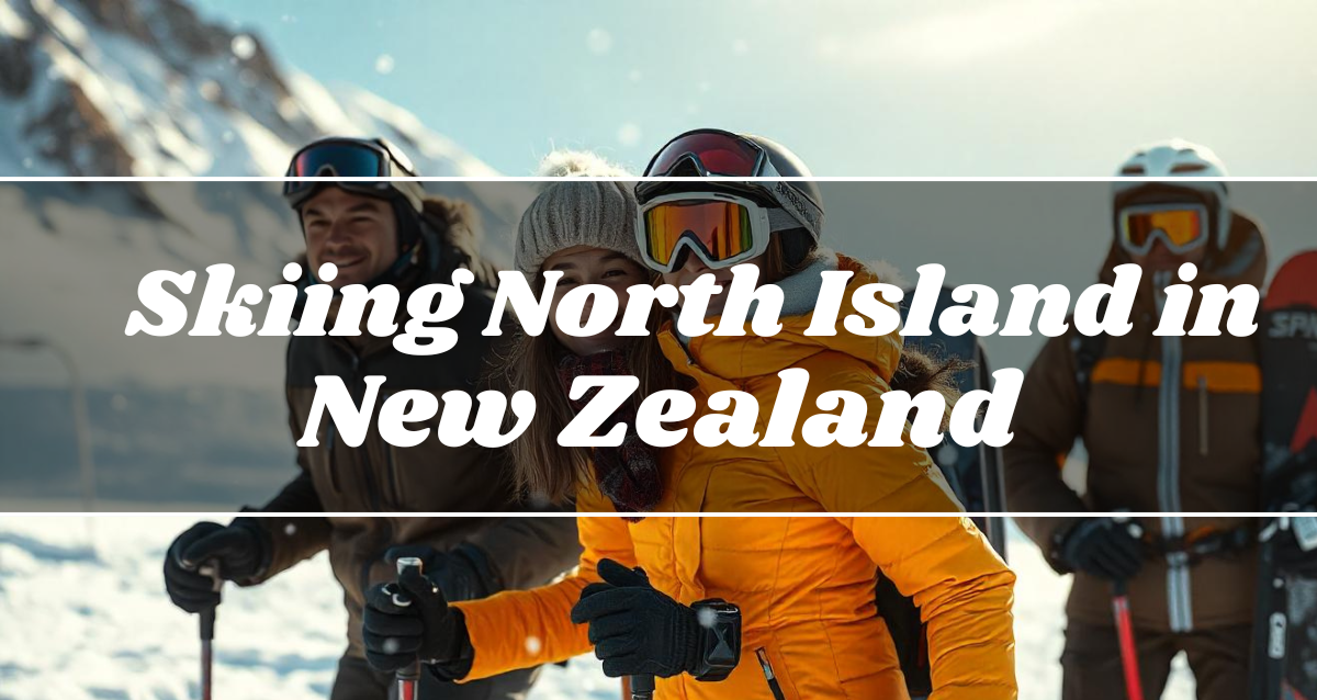 Skiing North Island New Zealand