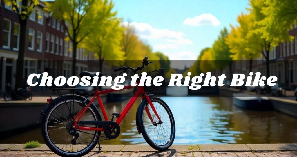 Choosing the right bike 