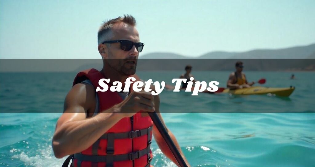 Safety Tips during Paddling in the sea